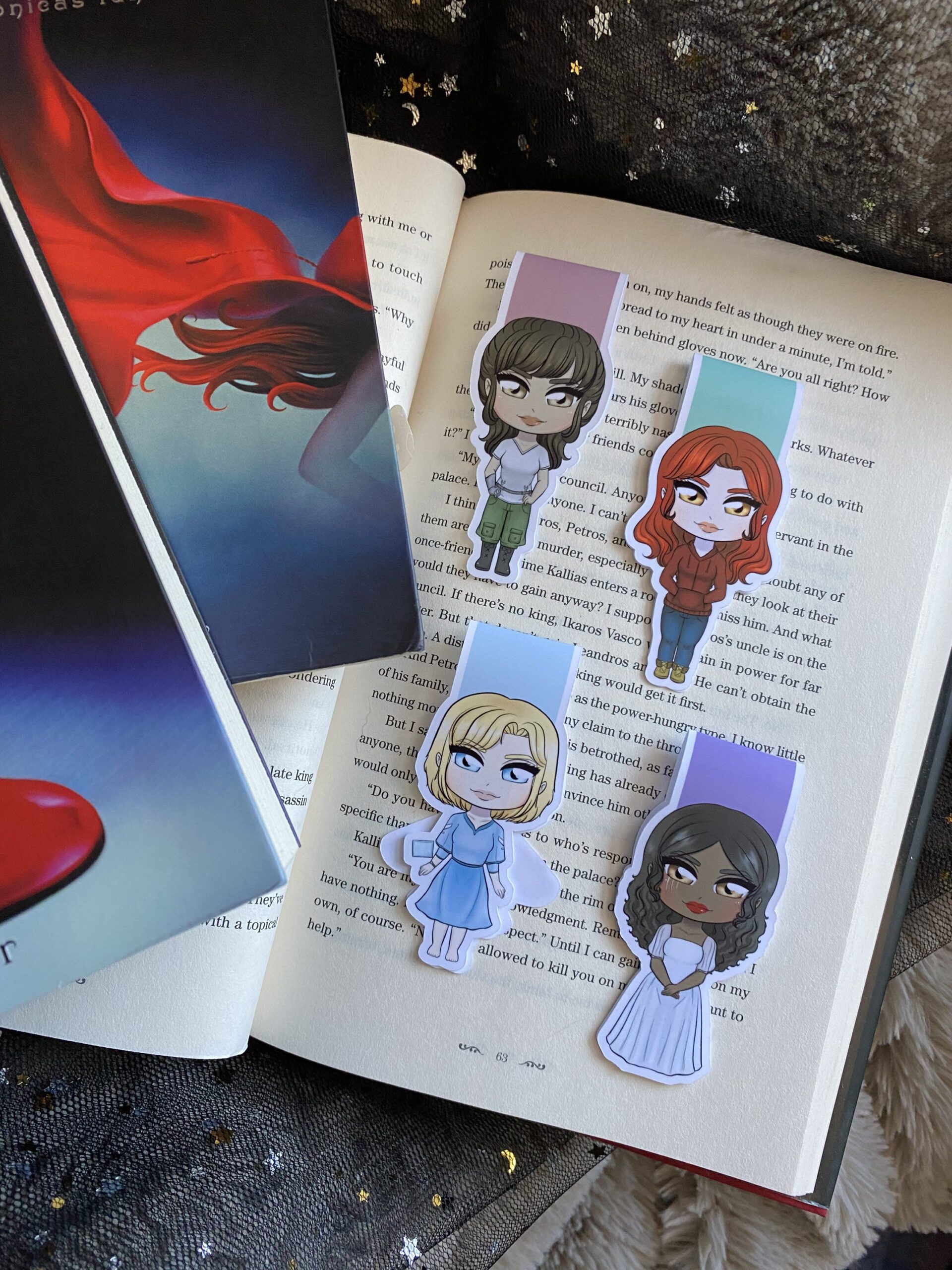 CE: The Lunar Chronicles: Winter Bookmark by kuku88 on DeviantArt