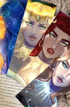 Bookmarks Mix: Acotar, Tog and Crescent city.