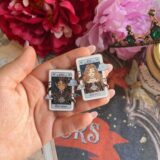 Bookish major Arcana.  Written in the stars enamel pin collection.