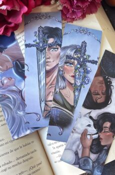 Marcapáginas alargados - 15x5cm, bookish mix. 4.0