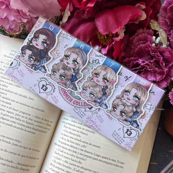 Boys of Tommen, magnetic bookmarks set. - Imagen 2
