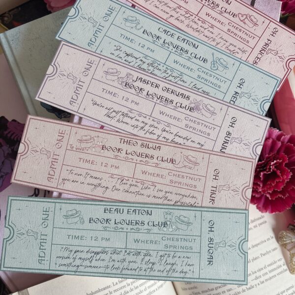 Tickets to Bookboyfriends reading club : Chestnut Springs edition. - Imagen 5