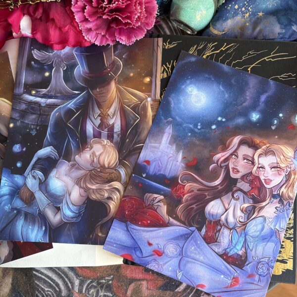 World of Caraval A5 pearlescent prints. - Imagen 7