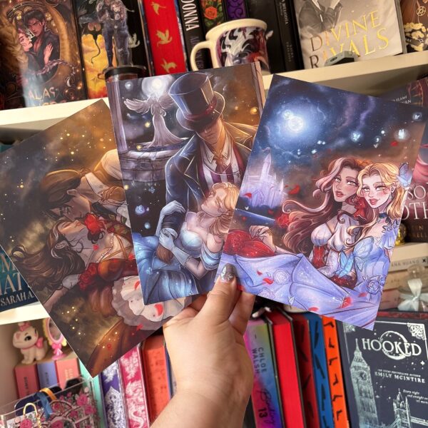 World of Caraval A5 pearlescent prints. - Imagen 5