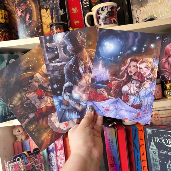 World of Caraval A5 pearlescent prints. - Imagen 4