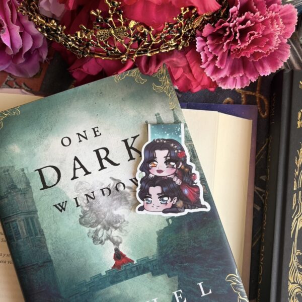 Elspeth & Ravyn cutie - One dark window, magnetic bookmark . - Imagen 4