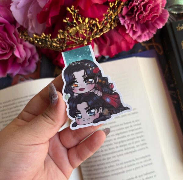 Elspeth & Ravyn cutie - One dark window, magnetic bookmark . - Imagen 3