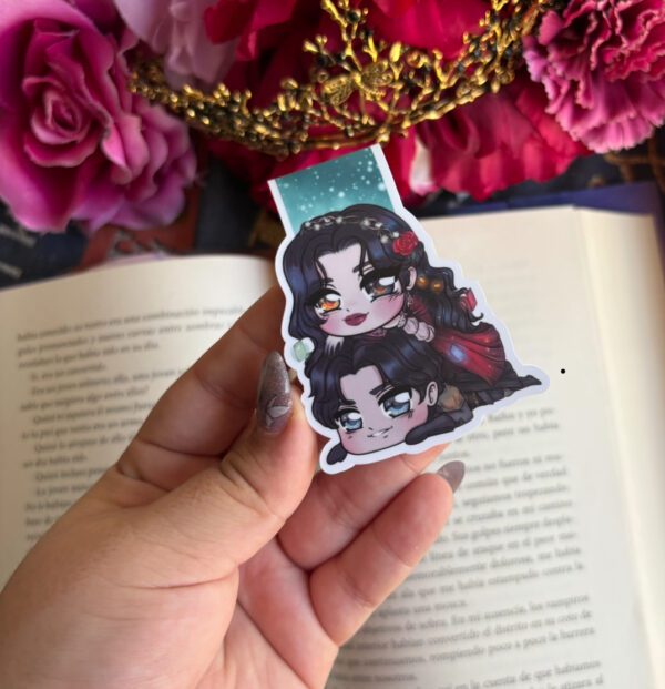 Elspeth & Ravyn cutie - One dark window, magnetic bookmark . - Imagen 2