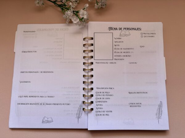 Libreta para escritura. - Imagen 4