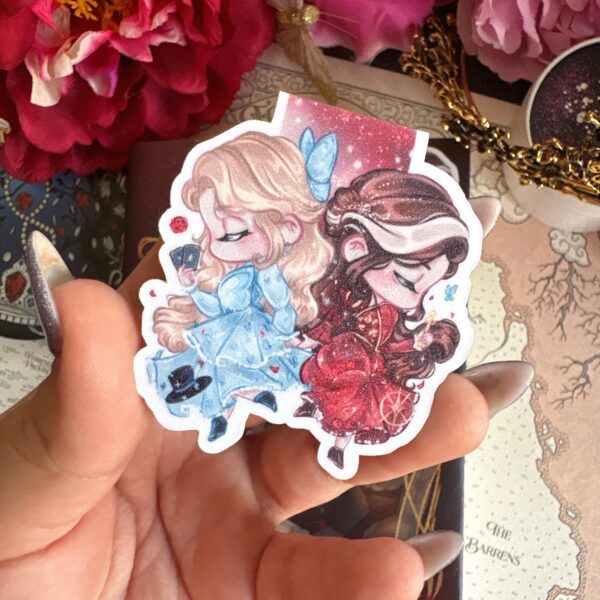 Donatella & Scarlett special club - magnetic bookmark. - Imagen 3