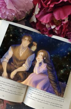 BOOKISH HALLOWEEN- Evie & The villain as Rapuzel & Flynn.