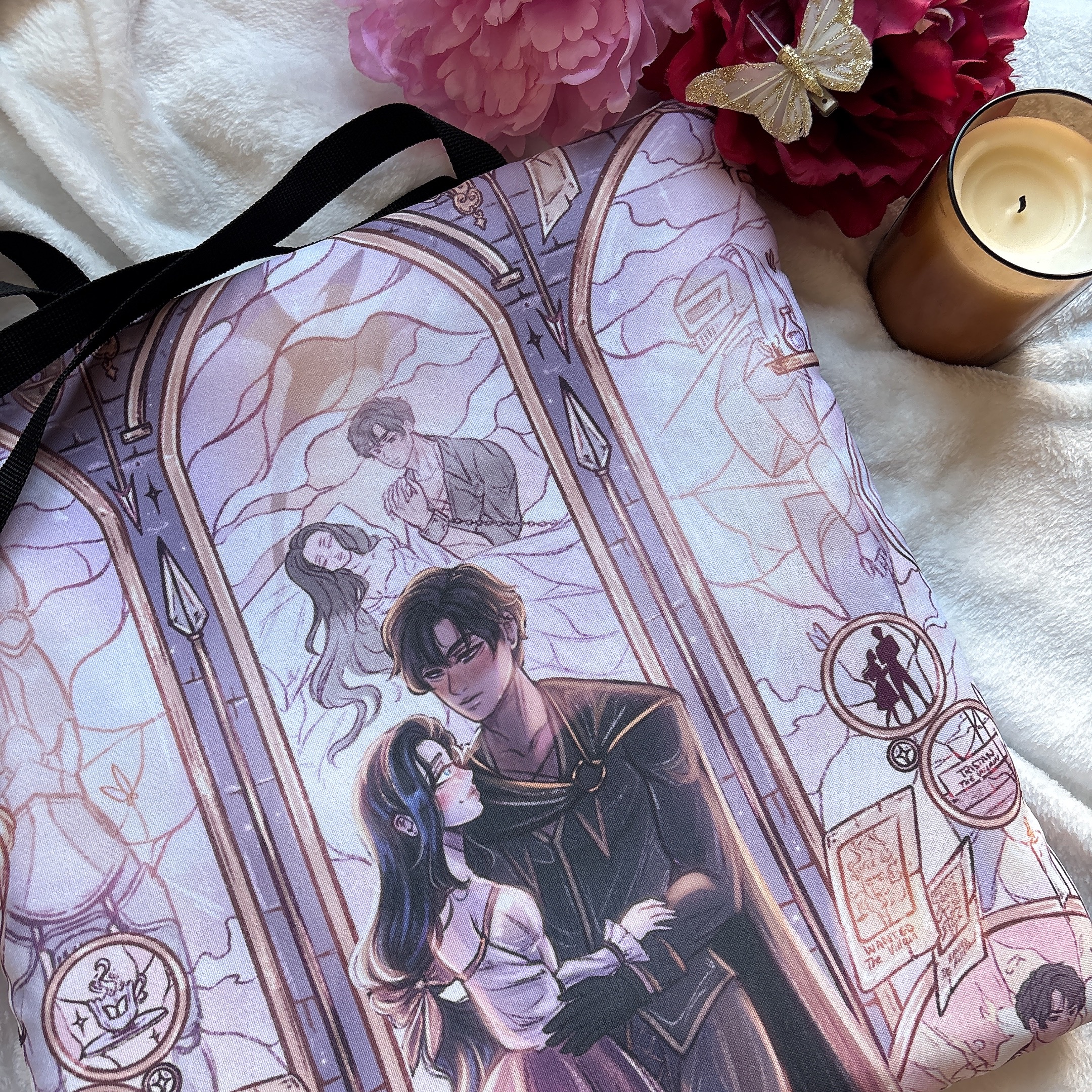 EN STOCK: Fundas de libro, de solapa y totebags all-over.