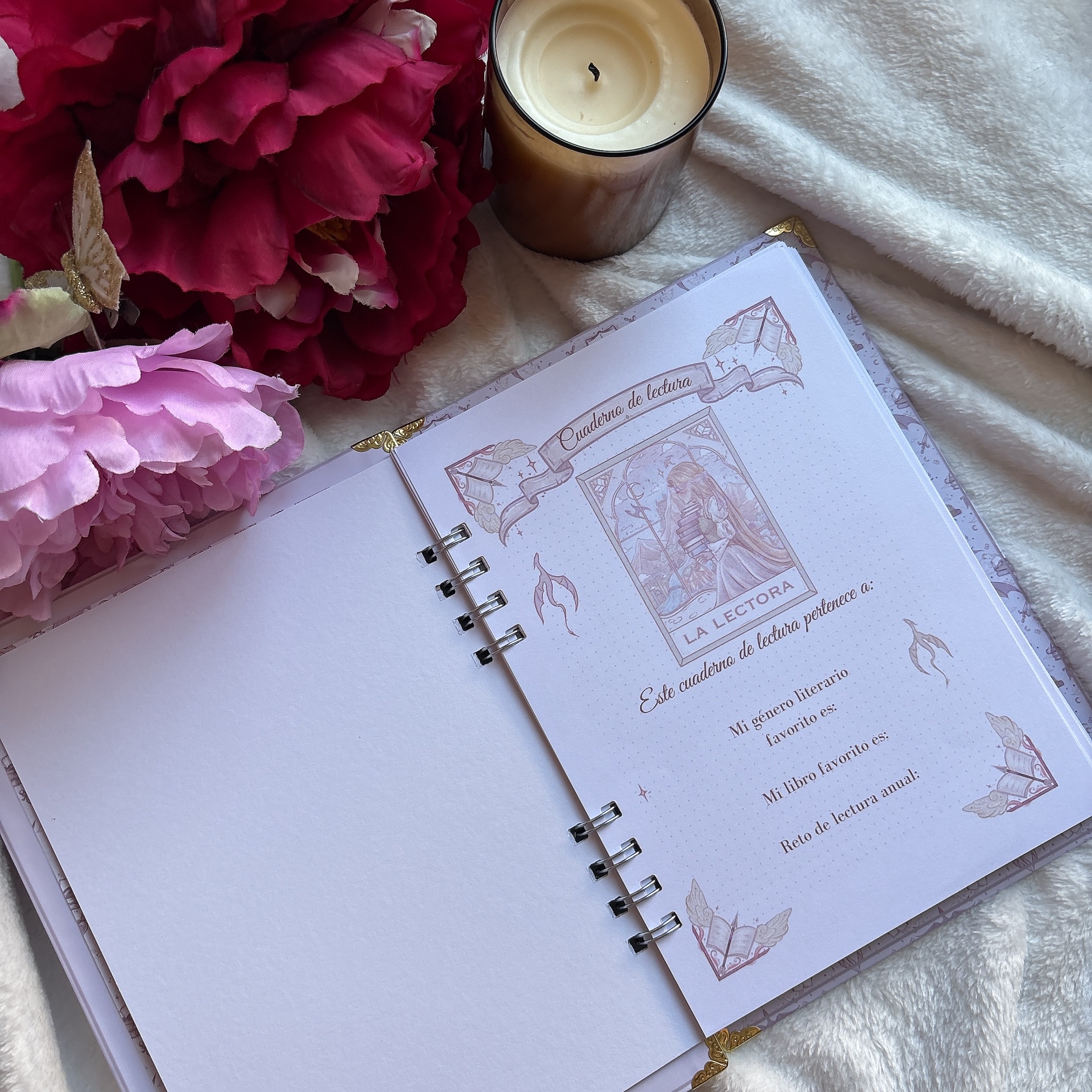 PREORDER: Reading journal, La Lectora - Modelo tapa dura. - Imagen 4