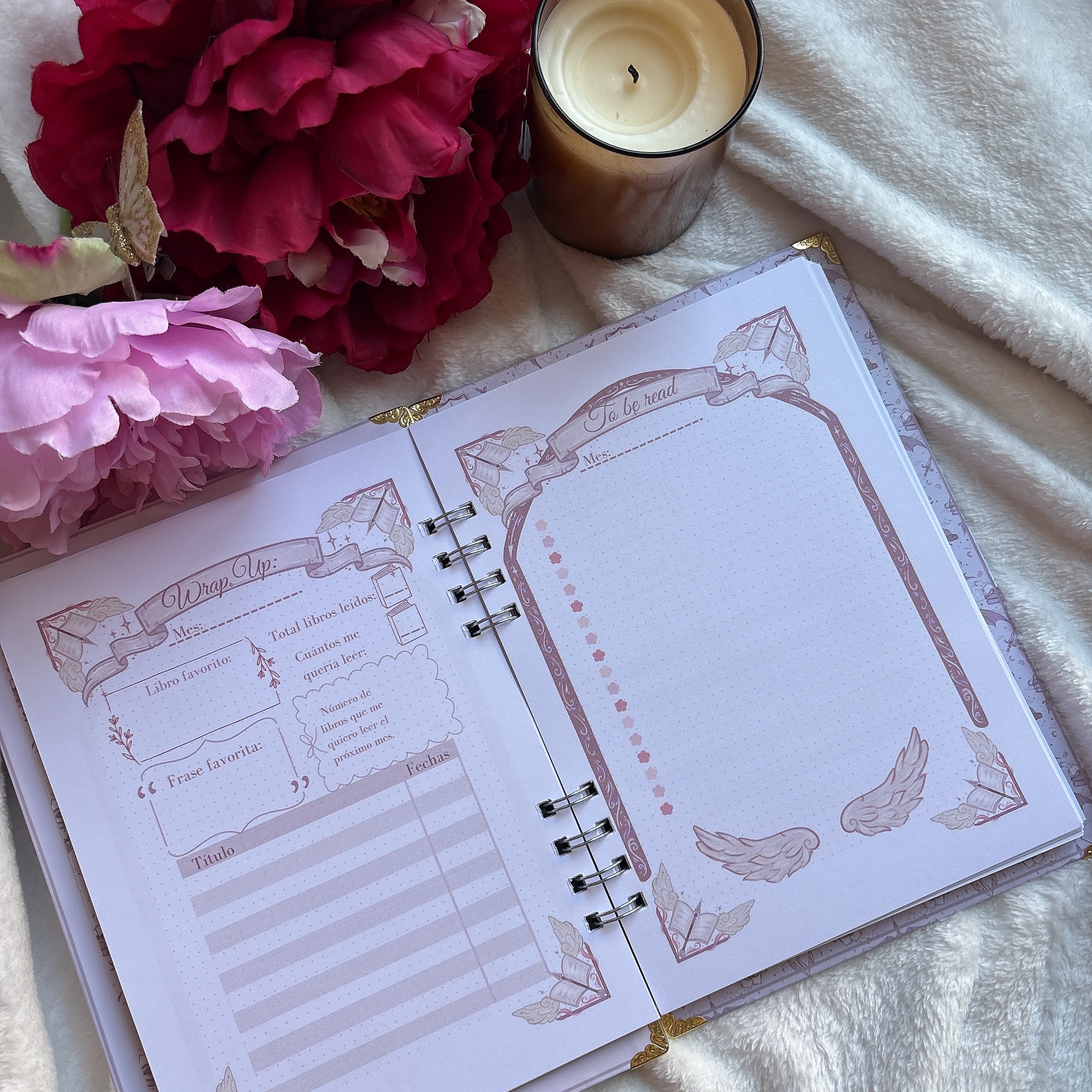 PREORDER: Reading journal, La Lectora - Modelo tapa dura. - Imagen 5