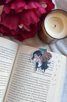 Jude & Cardan como ''El zorro''- special club - magnetic bookmark.