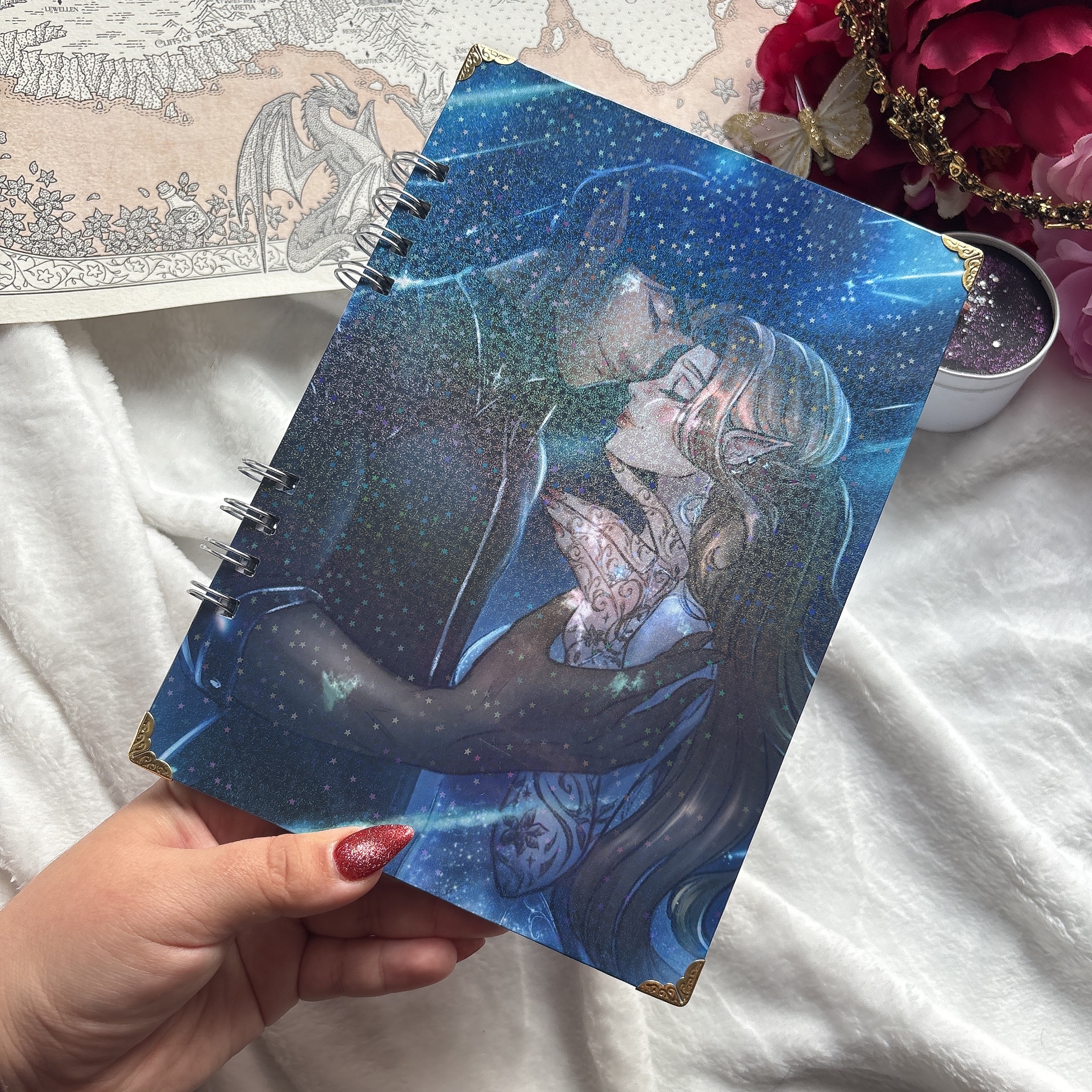 PREORDER: Reading journal, ''To the stars who listen.''- Modelo tapa dura.