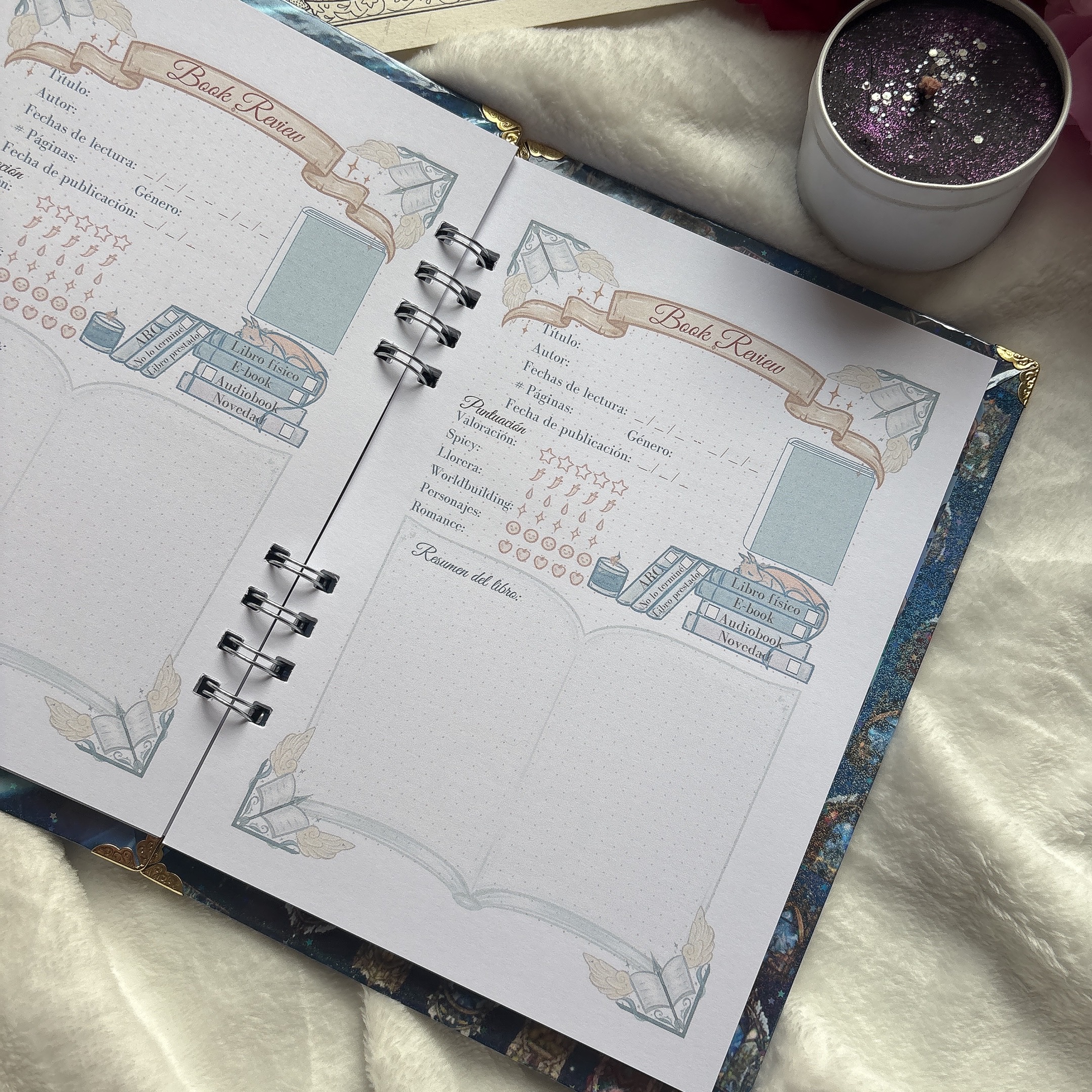 PREORDER: Reading journal, ''To the stars who listen.''- Modelo tapa dura. - Imagen 9