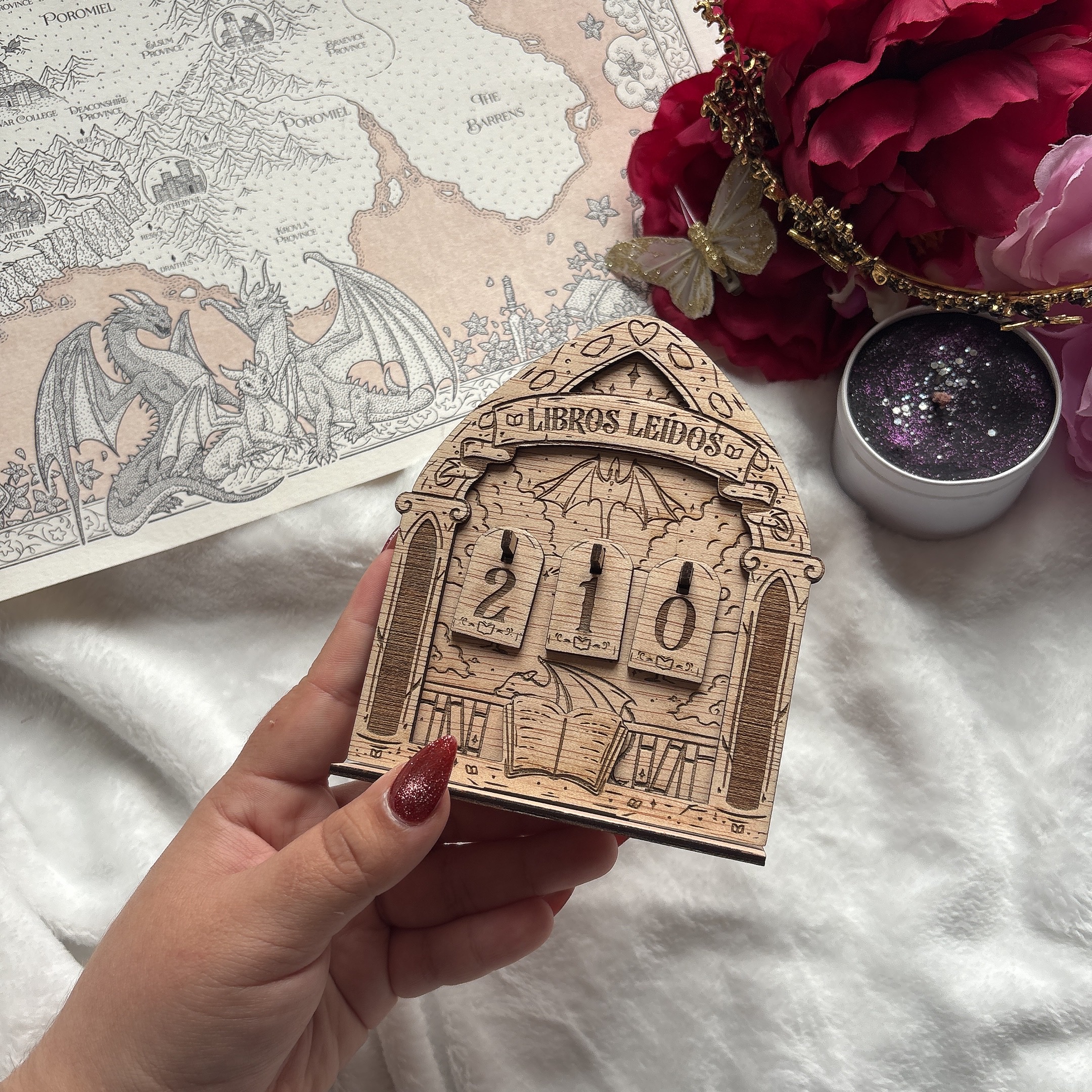 PREORDER : ''Mis libros leídos.'' - Wooden standee. - Imagen 5