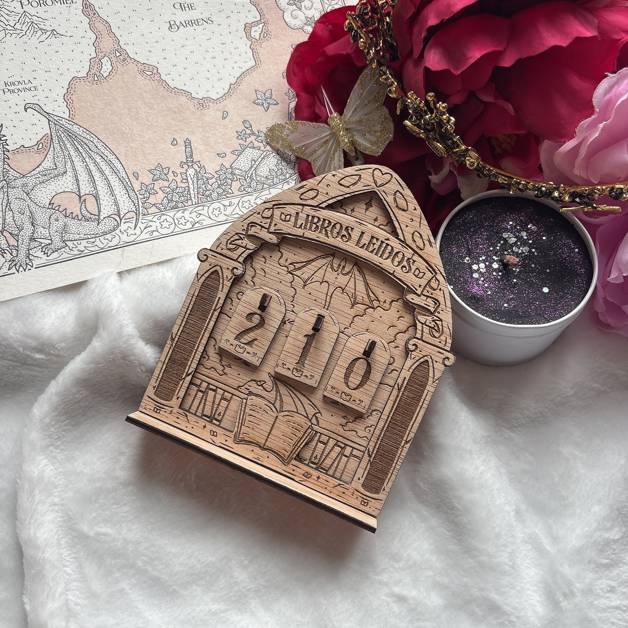 PREORDER : ''Mis libros leídos.'' - Wooden standee. - Imagen 3