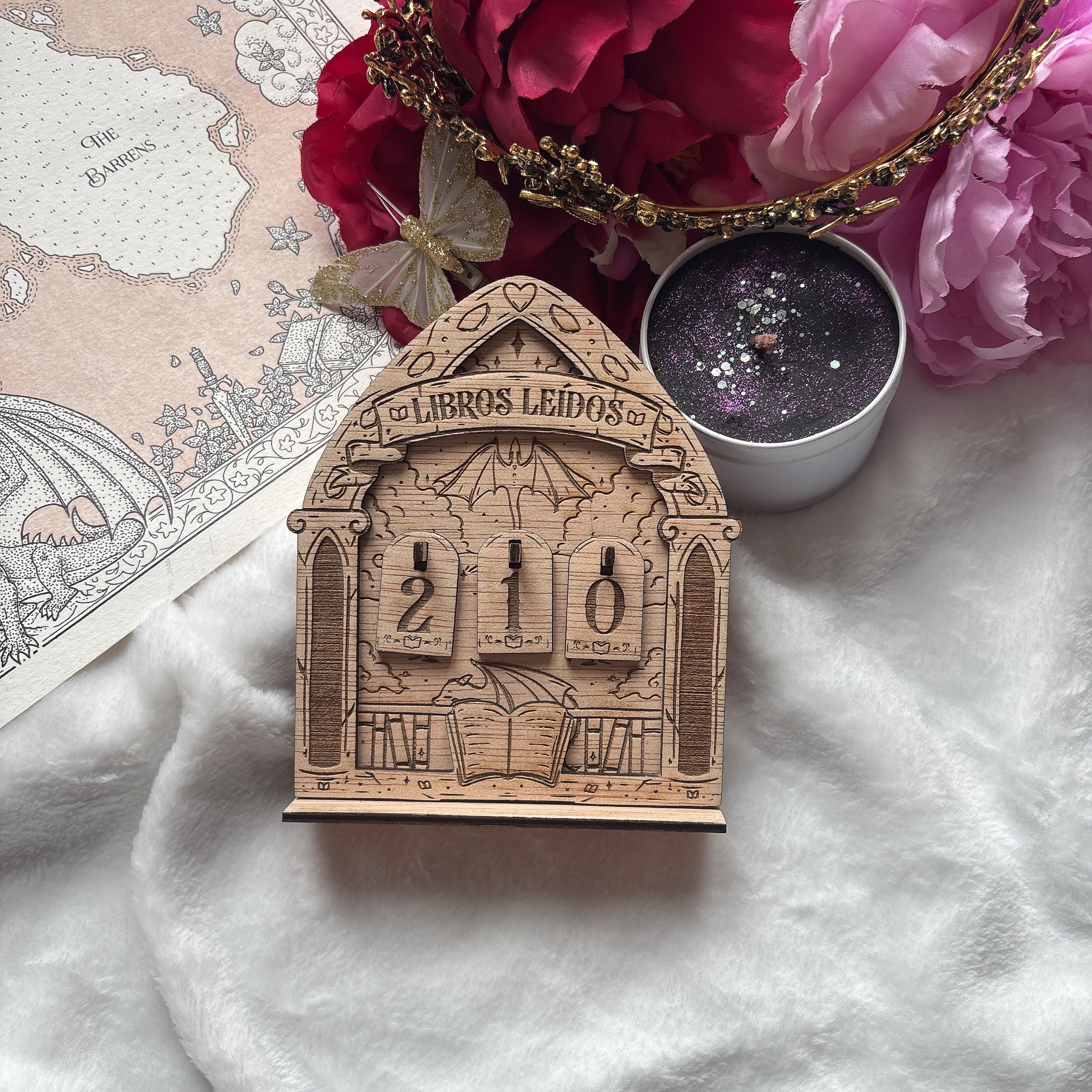 PREORDER : ''Mis libros leídos.'' - Wooden standee. - Imagen 6