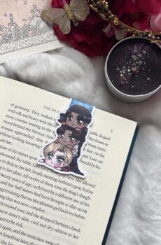 Caraval magnetic bookmark, Legend, Julian and Jacks cutie.