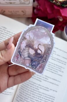 ''Sant Jordi'' Abraxos and Morgana - Holographic magnetic bookmark.