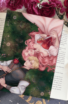 Evajacks The Mirror of Infinite endings version - Pearlescent A5 print.