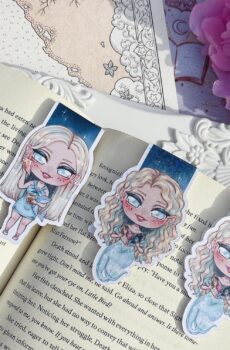 Aquamarine - In my mermaid era, Magnetic bookmark.